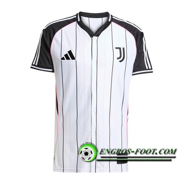 Maillot de Foot Juventus Special Edition Blanc/Noir 2025/2026
