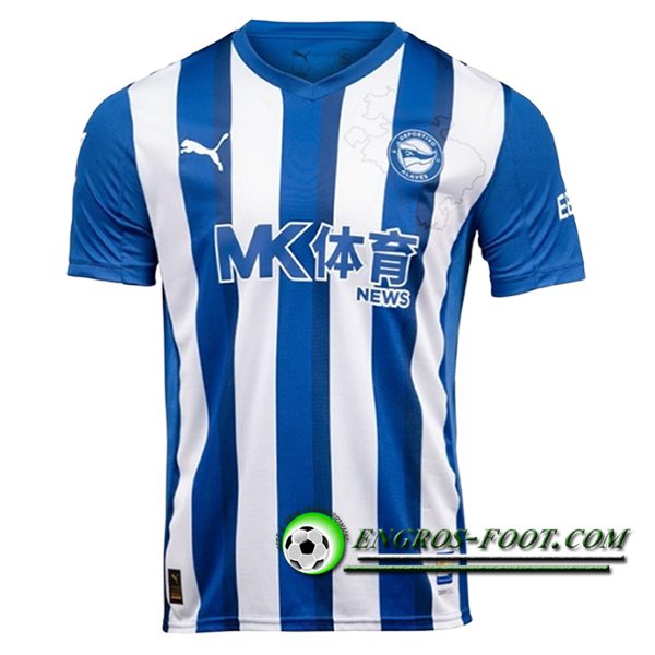 Nouveau Maillot de Foot Alaves Domicile 2025/2026
