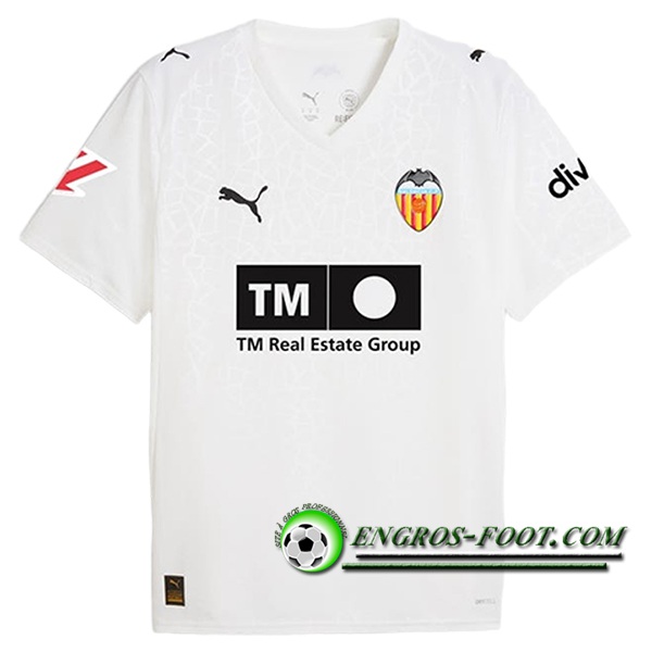 Nouveau Maillot de Foot Valencia CF Domicile 2025/2026