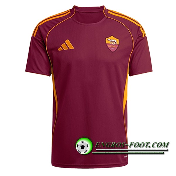 Nouveau Maillot de Foot AS Rome Domicile 2025/2026