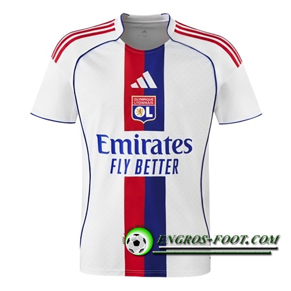 Nouveau Maillot de Foot Lyon Domicile 2025/2026