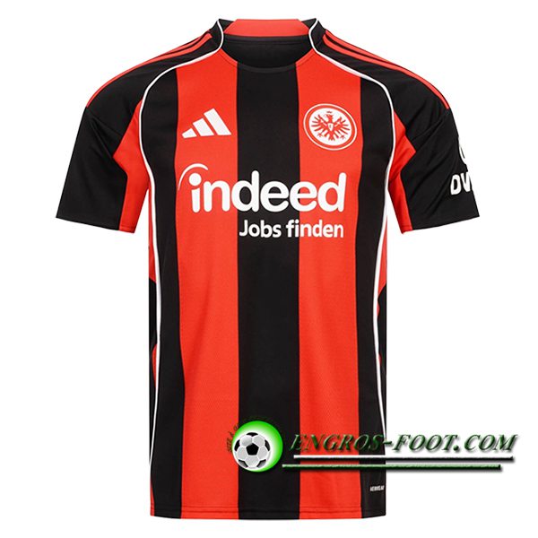 Nouveau Maillot de Foot Eintracht Frankfurt Domicile 2025/2026
