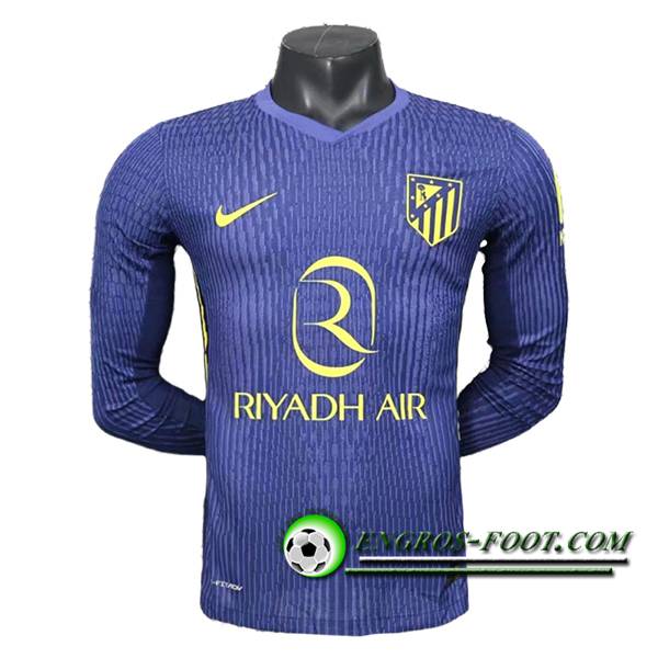 Nouveau Maillot de Foot Atletico Madrid Exterieur Manches Longues 2025/2026