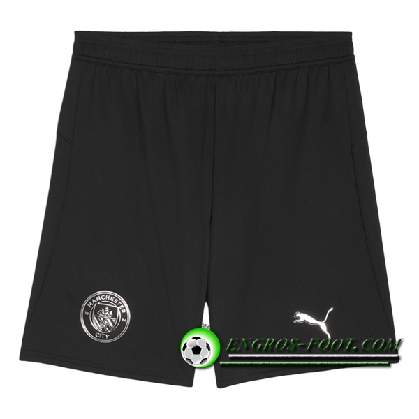 Short de Foot Manchester City Exterieur 2025/2026