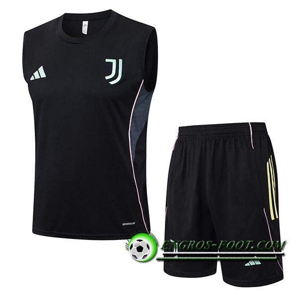 Ensemble Training Debardeurs Juventus Noir 2025/2026