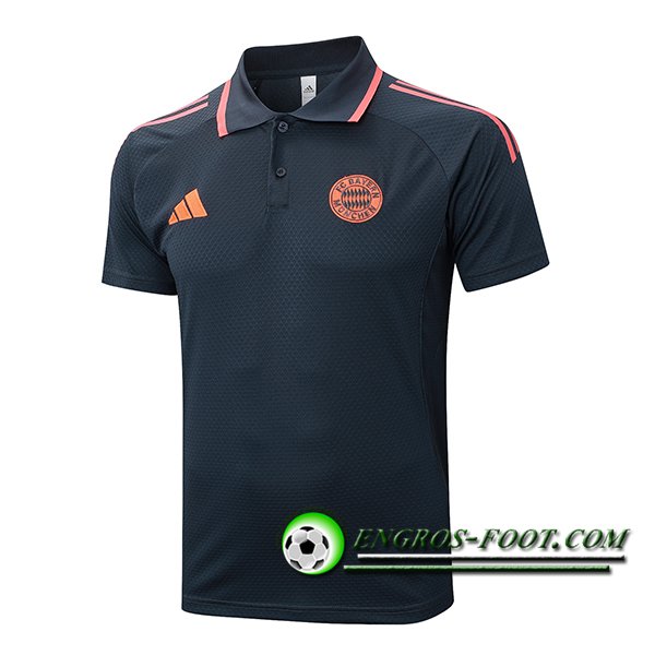 Polo Foot Bayern Munich Gris Foncé 2025/2026