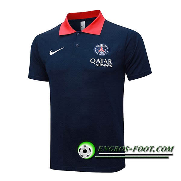 Polo Foot PSG Bleu Marine 2025/2026
