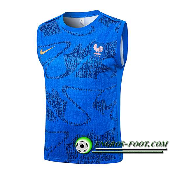 Training Debardeurs France Bleu 2025/2026