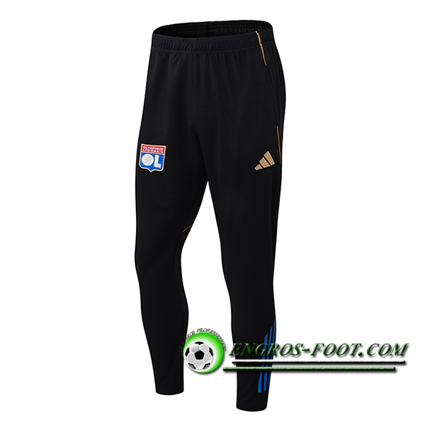 Pantalon Foot Lyon Noir/Rouge/Bleu 2025/2026