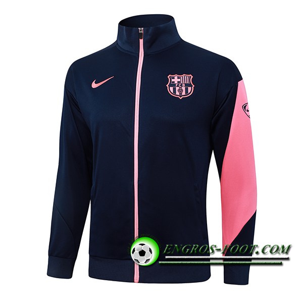 Veste Foot FC Barcelone Bleu/Rose 2025/2026