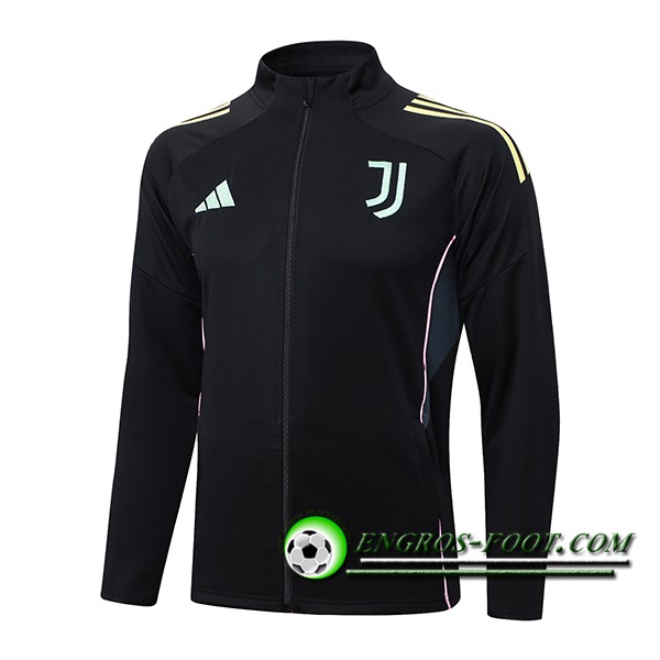 Veste Foot Juventus Noir/Jaune 2025/2026
