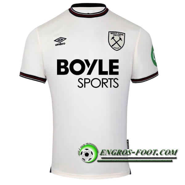 Nouveau Maillot de Foot West Ham Exterieur 2025/2026