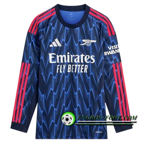 Nouveau Maillot de Foot Arsenal Exterieur Manches Longues 2025/2026