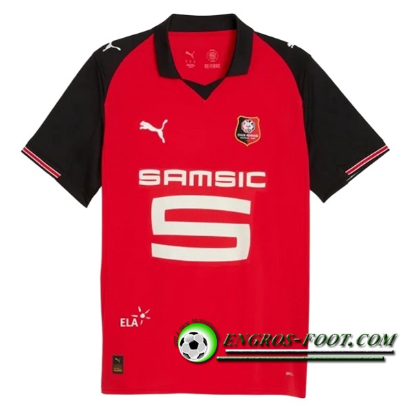 Nouveau Maillot de Foot Stade Rennais Domicile 2025/2026