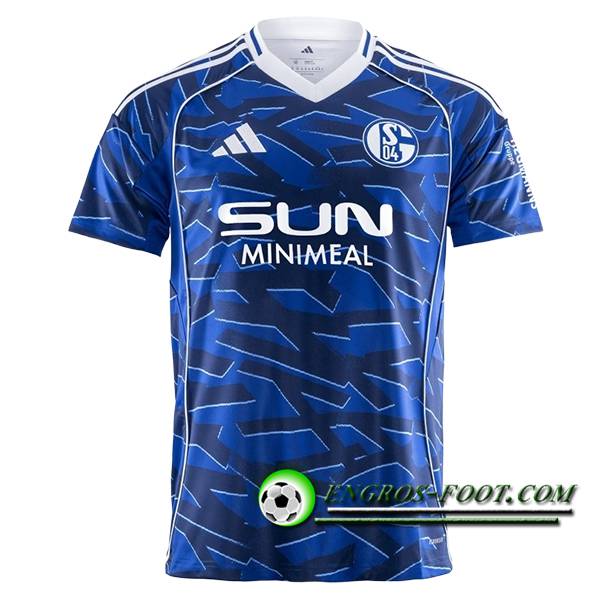 Nouveau Maillot de Foot Schalke 04 Domicile 2025/2026