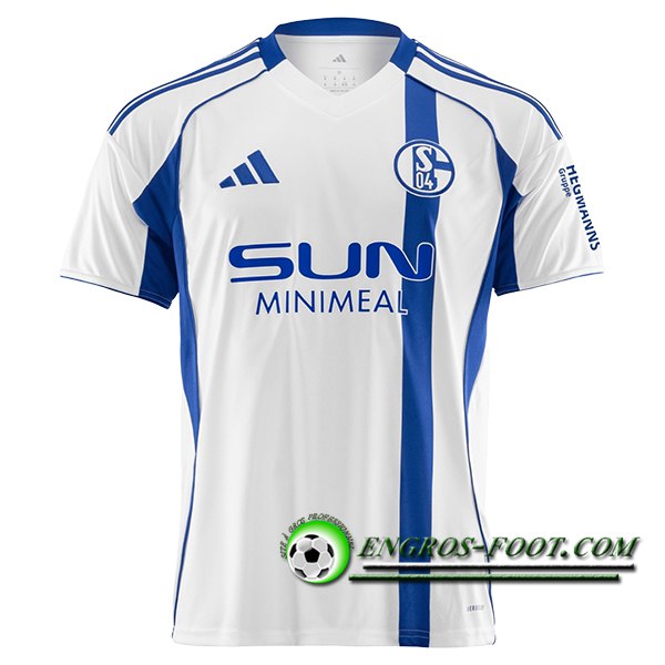 Nouveau Maillot de Foot Schalke 04 Exterieur 2025/2026