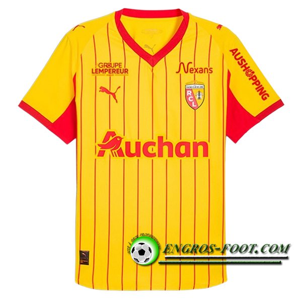 Nouveau Maillot de Foot RC Lens Domicile 2025/2026