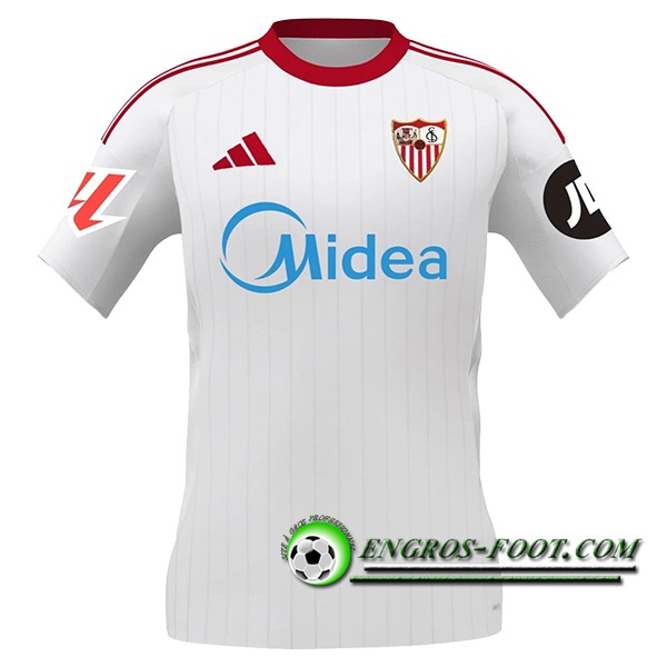Nouveau Maillot de Foot Sevilla FC Domicile 2025/2026