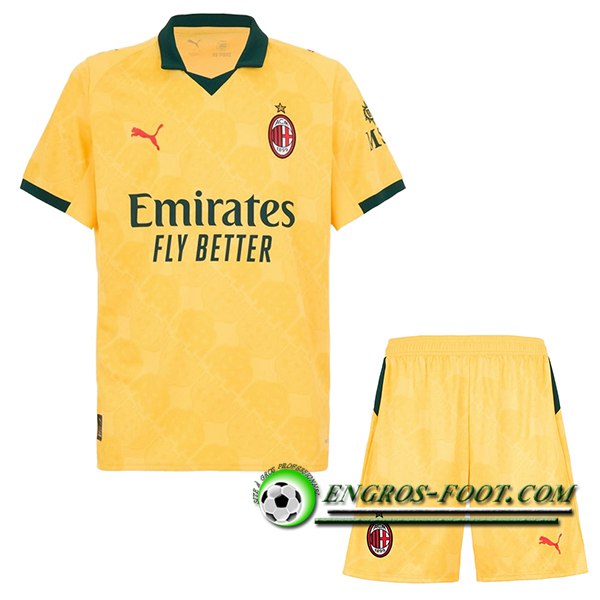 Nouveau Maillot de Foot Milan AC Enfant Third 2025/2026
