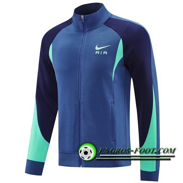 Veste Foot Nike Bleu/Vert 2025/2026 -02