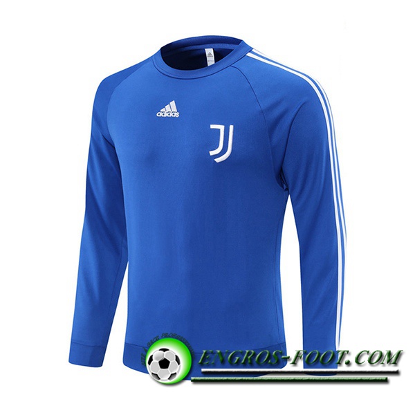 Sweatshirt Training Juventus Bleu/Blanc 2021/2022