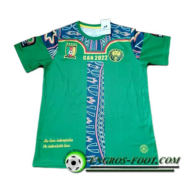 Maillot Equipe Foot Cameroun Can Domicile 2022
