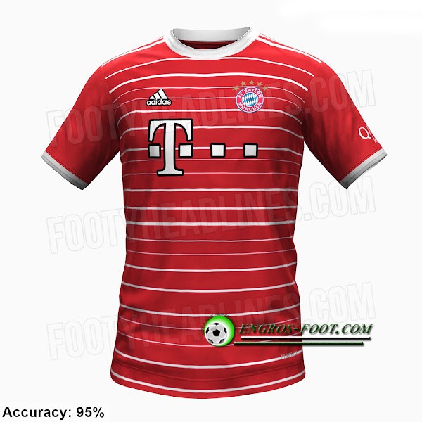 Maillot de Foot Bayern Munich Domicile Leaked Versio 2022/2023